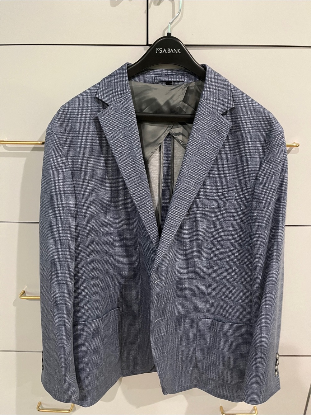 Jos. A. Bank Blue Glen Plaid Sport Coat